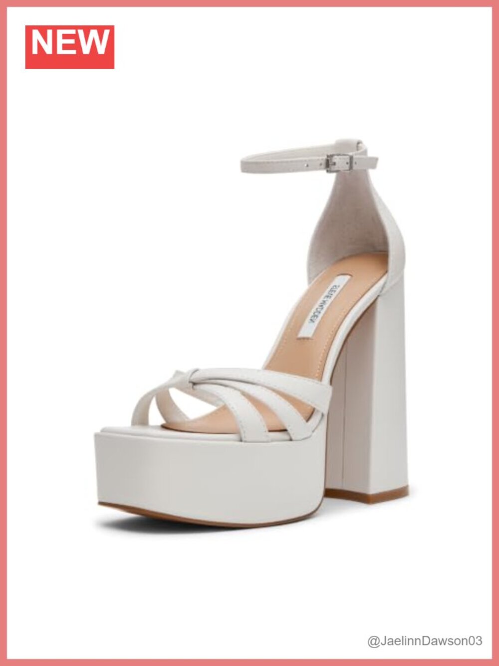 Retro Square Toe Block Heel Sandals Ankle Strap Leather Womens